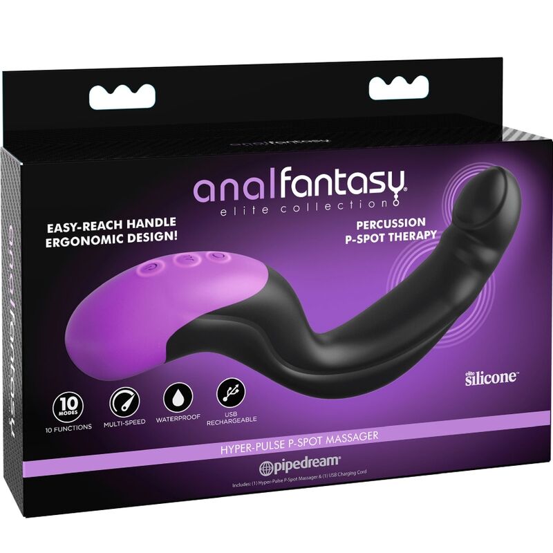 ANAL FANTASY ELITE COLLECTION - HYPER-PULSE P-POINT ANAL MASSAGER - Image 4