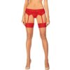 OBSESSIVE - INGRIDIA STOCKINGS RED XS/S