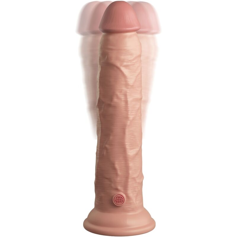 KING COCK - ELITE REALISTIC DILDO VIBRATOR SILICONE REMOTE CONTROL 23 CM - Image 5