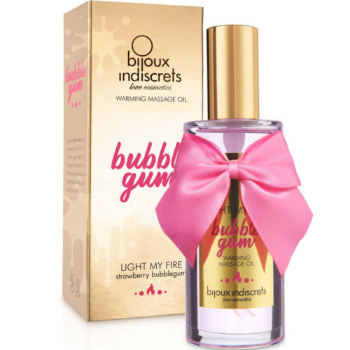 BIJOUX - INDISCRETS LIGHT MY FIRE MASSAGE OIL HEAT EFFECT GUM FLAVOR - Bild 2