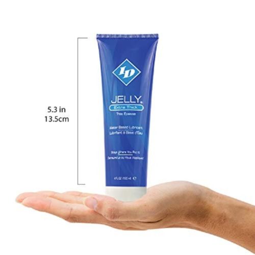 ID JELLY - WATER BASED LUBRICANT EXTRA THICK TRAVEL TUBE 120 ML - Image 3