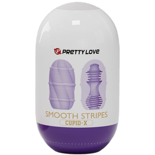 PRETTY LOVE - SMOOTH STRIPES CUPID MASTURBATOR EGG - Image 3