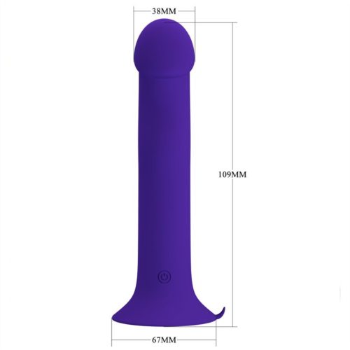 PRETTY LOVE - MURRAY YOUTH VIBRATING DILDO  RECHARGEABLE VIOLET - Bild 4