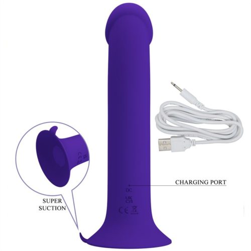 PRETTY LOVE - MURRAY YOUTH VIBRATING DILDO  RECHARGEABLE VIOLET - Bild 5