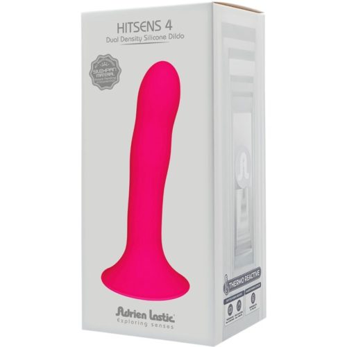 ADRIEN LASTIC - HITSENS 4 SILICONE DILDO FUCHSIA - Image 4