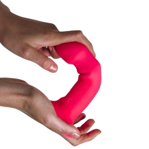 ADRIEN LASTIC - HITSENS VIBE 2 SILICONE DILDO PINK - Image 2