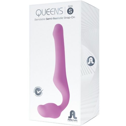 ADRIEN LASTIC - QUEENS STRAP-ON FLEXIBLE PINK SIZE S - Image 5