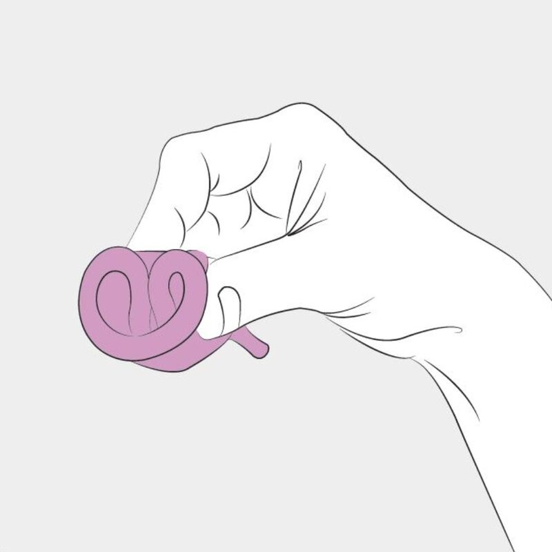 FEMINTIMATE - EVE SILICONE MENSTRUAL CUP - SIZE L - Image 4