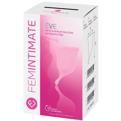 FEMINTIMATE - EVE NEW SILICONE MENSTRUAL CUP - SIZE L - Bild 2