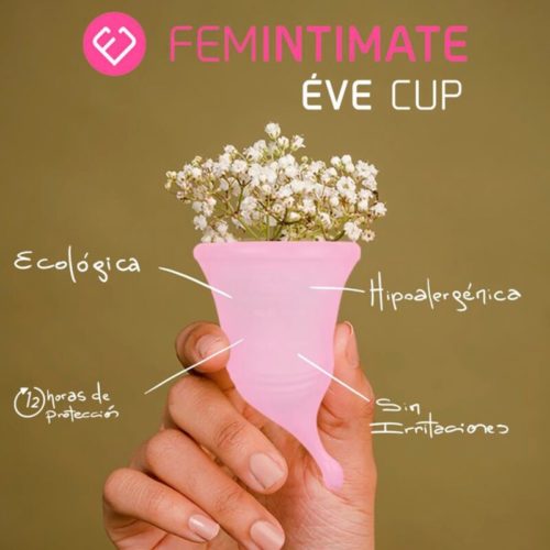 FEMINTIMATE - EVE NEW SILICONE MENSTRUAL CUP - SIZE M - Bild 2