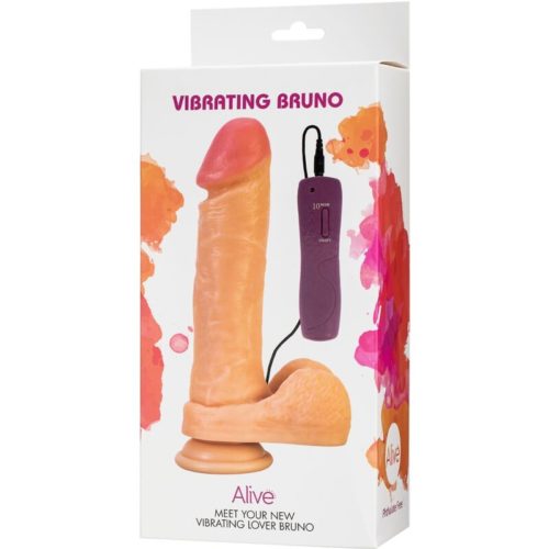 ALIVE - BRUNO REALISTIC PENIS VIBRATOR 22 CM - Bild 2