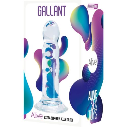 ALIVE - GALLANT REALISTIC PENIS TRANSPARENT 14 CM - Image 2