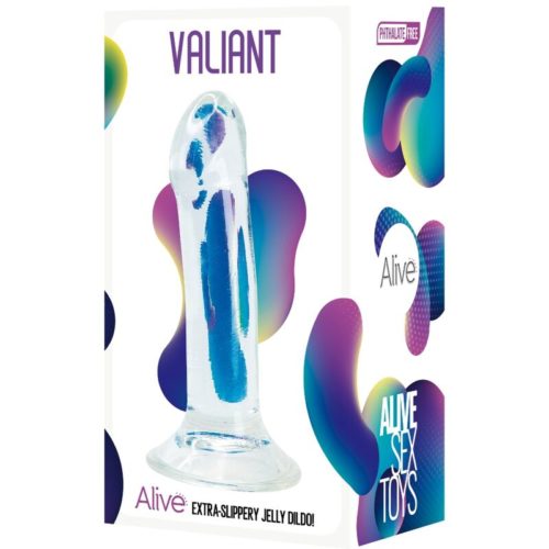 ALIVE - VALIANT REALISTIC PENIS TRANSPARENT 16 CM - Image 2