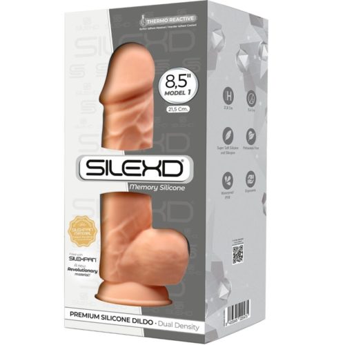 SILEXD - MODEL 1 REALISTIC PENIS PREMIUM SILEXPAN SILICONE 21.5 CM - Bild 3