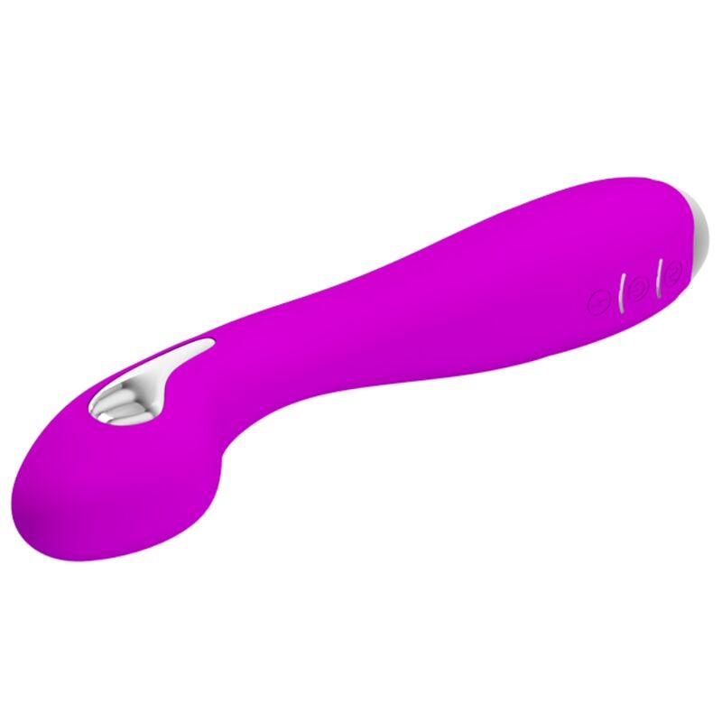 PRETTY LOVE - HECTOR RECHARGEABLE ELECTROSHOCK VIBRATOR WATERPROOF PURPLE - Image 2