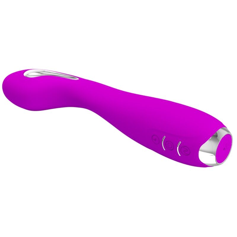 PRETTY LOVE - HECTOR RECHARGEABLE ELECTROSHOCK VIBRATOR WATERPROOF PURPLE - Image 3