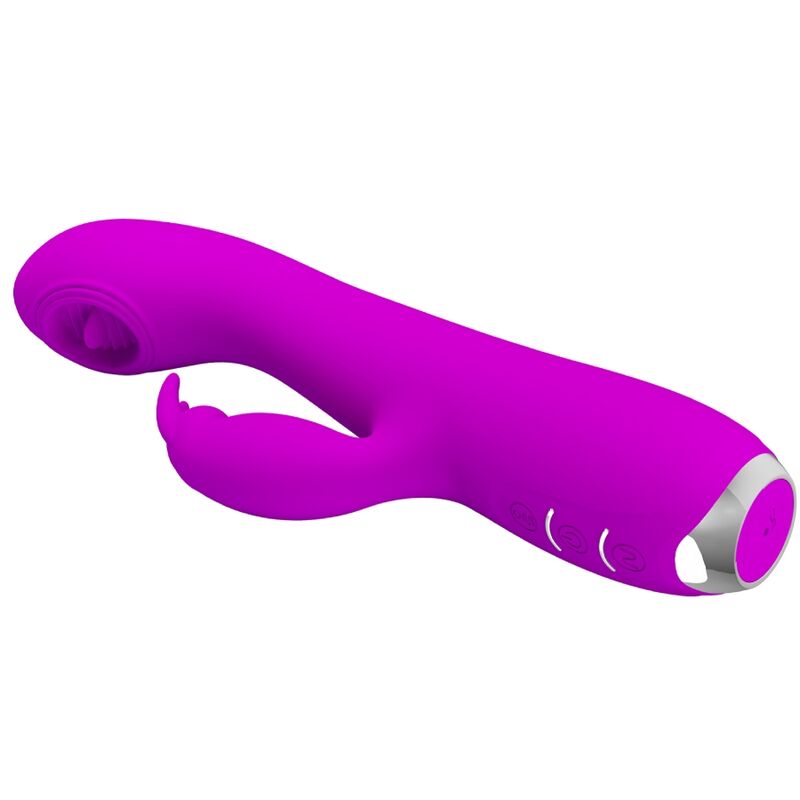 PRETTY LOVE - RACHEL RECHARGEABLE VIBRATOR WITH PURPLE SUCTION CUP - Bild 3