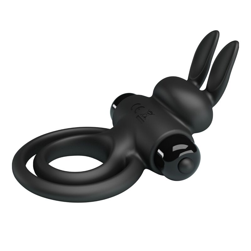 PRETTY LOVE - VIBRATOR III RABBIT RING FOR BLACK PENIS - Image 4
