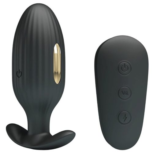 PRETTY LOVE - KELLY PLUG ANAL RECHARGEABLE VIBRATOR BLACK - Bild 2