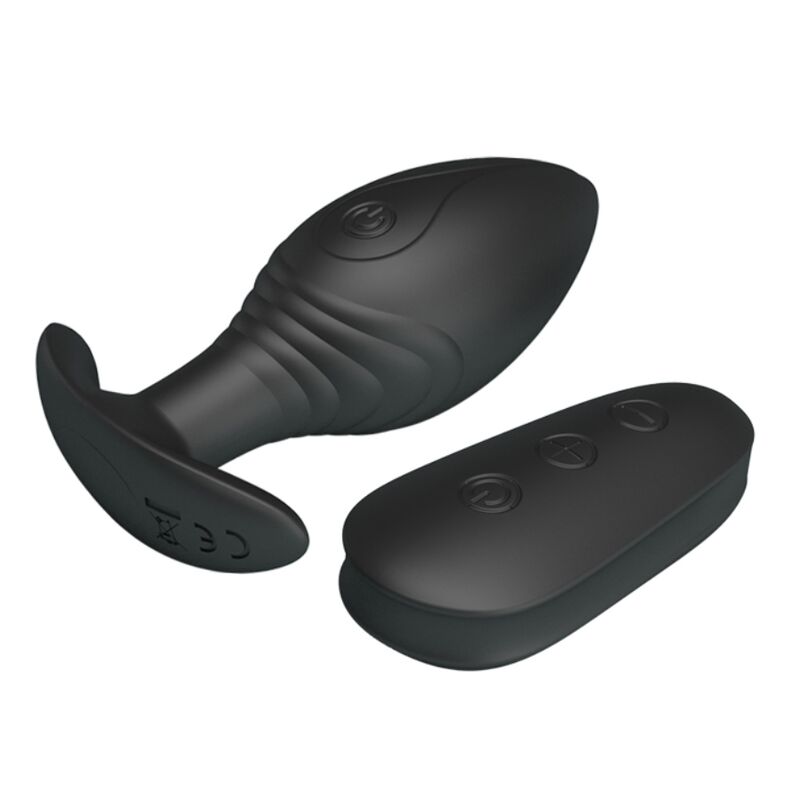 PRETTY LOVE - REGINA ANAL PLUG RECHARGEABLE VIBRATOR BLACK - Image 5