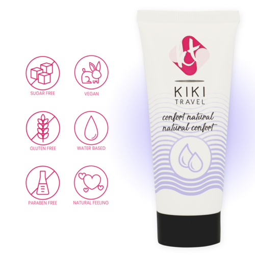 KIKÍ TRAVEL - CONFORT NATURAL LUBRICANT 50 ML - Image 4