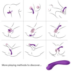 Alternative view of ARMONY - LEGEND VIBRATOR SILICONE PURPLE
