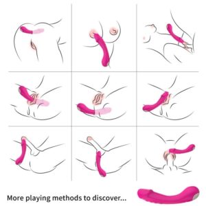Alternative view of ARMONY - DILDO VIBRATOR G-SPOT SILICONE PURPLE