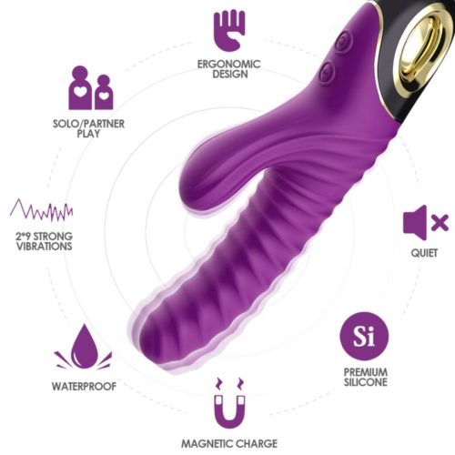 ARMONY - ETERNITY VIBRATOR SILICONE PURPLE - Bild 3