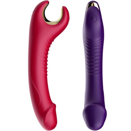 ARMONY - PRINCE DILDO VIBRATOR  ROTATOR RED - Bild 4