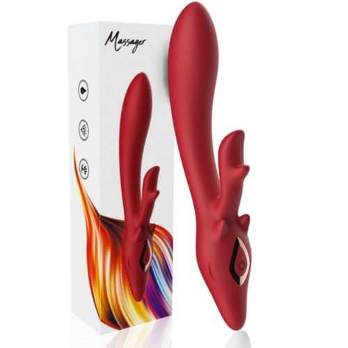 ARMONY - ELK VIBRATOR RABBIT CURVED RED - Bild 5