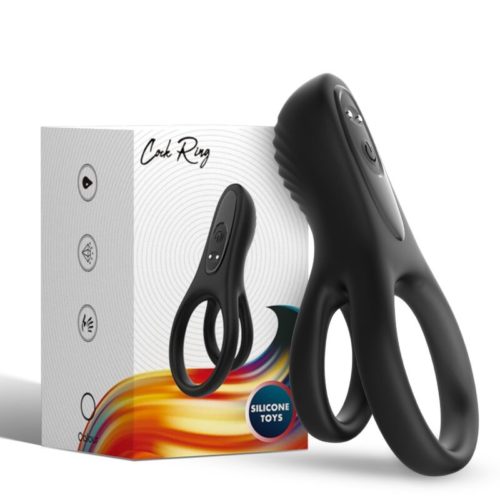 ARMONY - DOUBLE RING VIBRATOR BLACK - Bild 5