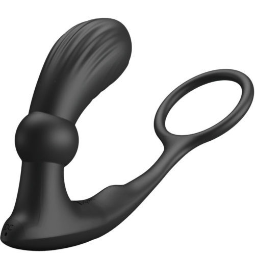 PRETTY LOVE - WARREN BLACK ANAL RING  VIBRATOR