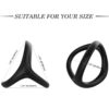 ARMONY - TRESOR DOUBLE SILICONE RING BLACK - Image 2