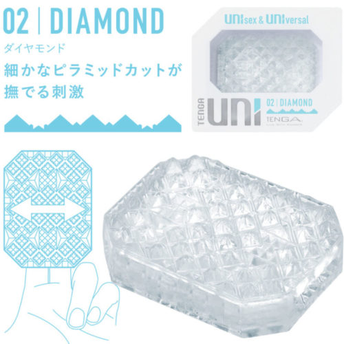 TENGA - UNI DIAMOND MASTURBATOR THIMBLE - Image 2