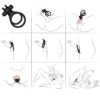 ARMONY - TRAVELER DOUBLE VIBRATOR RING FOR COUPLES RABBIT BLACK - Bild 4