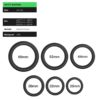 ARMONY - LOCK RINGS SILICONE BLACK - Image 2