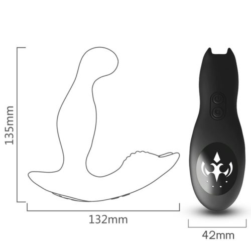 ARMONY - BAT KING VIBRATOR ANAL PROSTATE ROTATOR REMOTE CONTROL BLACK - Image 3