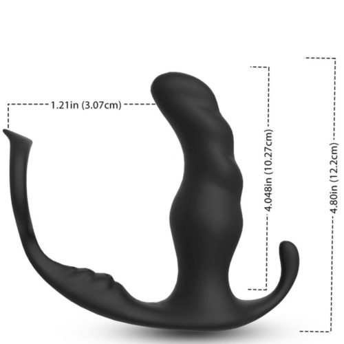 ARMONY - KNIGHT VIBRATOR ANAL PROSTATE  RING REMOTE CONTROL BLACK - Image 2