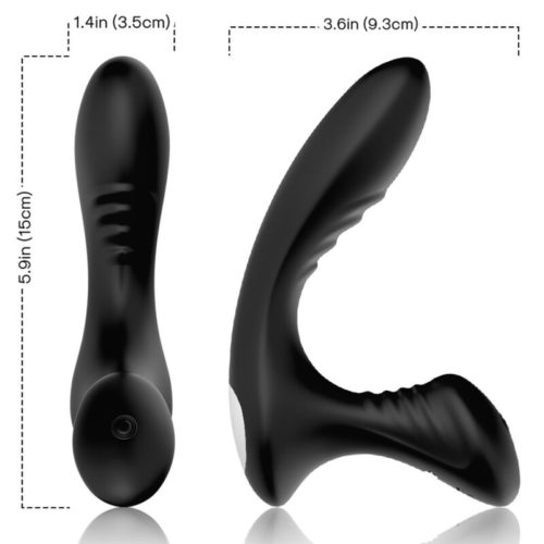 ARMONY - STORM VIBRATOR ANAL PROSTATE  PLUG REMOTE CONTROL BLACK - Image 2