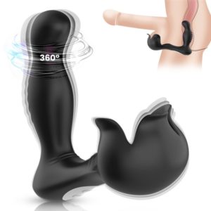 Alternative view of ARMONY - SURROUND VIBRATOR ANAL STIMULATOR TESTICULOS REMOTE CONTROL BLACK