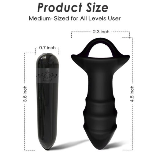 ARMONY - KYLIN FINGER VIBRATOR  ANAL PLUG REMOTE CONTROL BLACK - Image 4