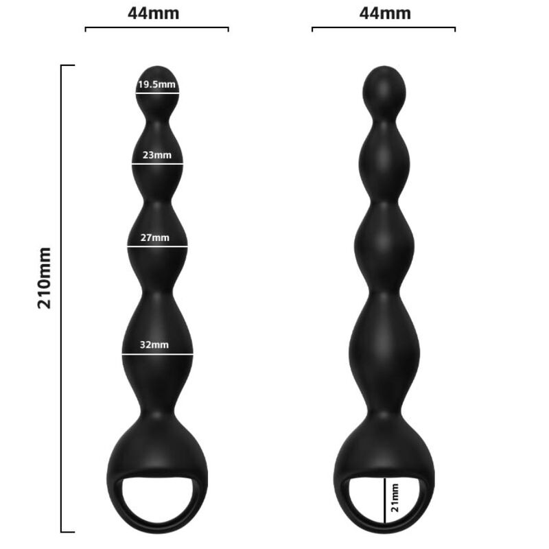 ARMONY - VIBRATOR FINGER ANAL PLUG BLACK - Image 3
