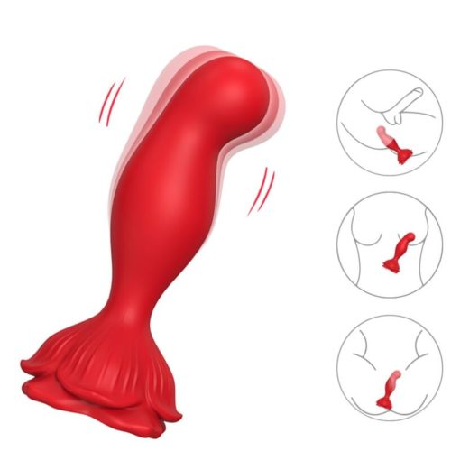 ARMONY - PINK VIBRATOR  ANAL PLUG REMOTE CONTROL RED - Image 4