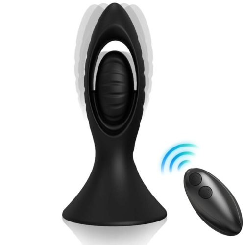 ARMONY - VIBRATOR  ANAL PLUG SILICONE BLACK