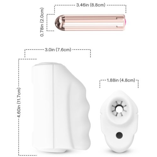 ARMONY - MASTER MASTURBATOR  VIBRATOR WHITE - Image 3