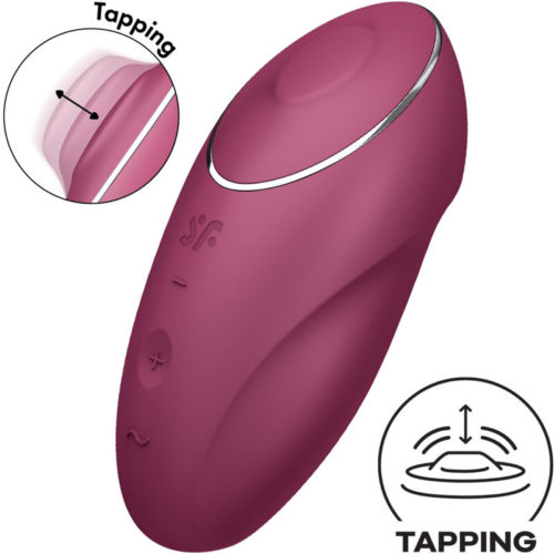 SATISFYER - TAP  CLIMAX 1 VIBRADOR LAY-ON ROJO - Bild 4