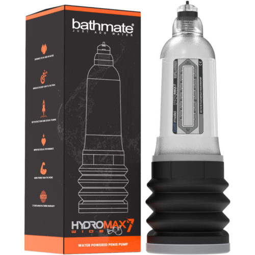 BATHMATE - HYDROMAX 7 WIDE BOY X30 TRANSPARENT - Bild 2