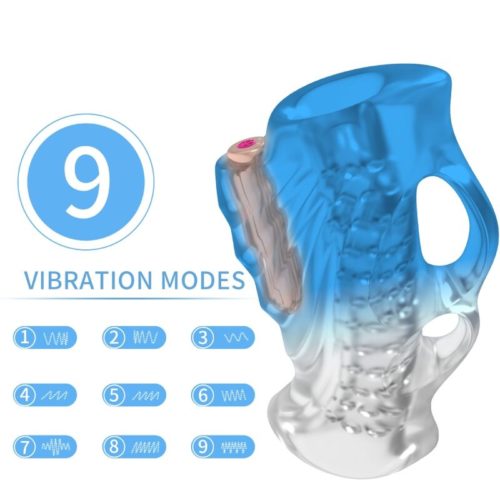 ARMONY - MASTURBATOR FINGER  VIBRATOR BLUE GRADIENT