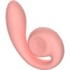 Snail Vibe Gizi – dubbelstimulator, rosa