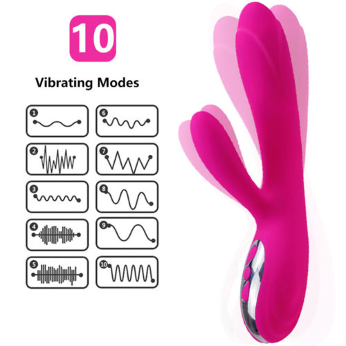 ARMONY - FLEXIBLE VIBRATOR  STIMULATOR WITH FUCHSIA HEAT EFFECT - Bild 3